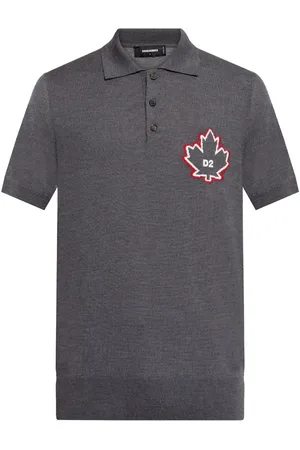 Dsquared2 Polo con effetto jacquard