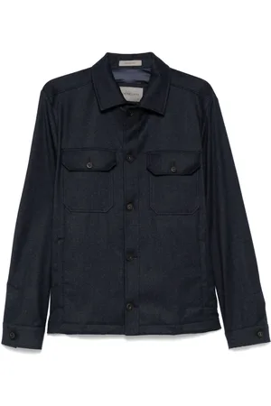 corneliani Giacca-camicia in twill
