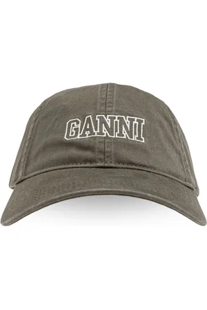 Ganni Cappello da baseball con ricamo