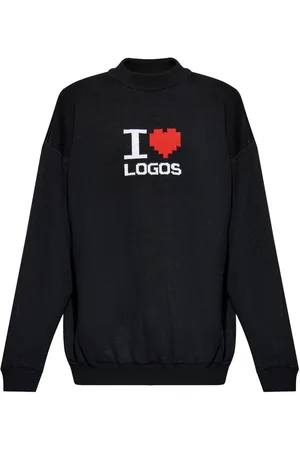 Vetements Maglione con slogan
