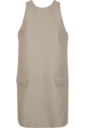 Twin-Set Abito corto con effetto jacquard
