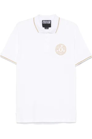 VERSACE Polo con ricamo