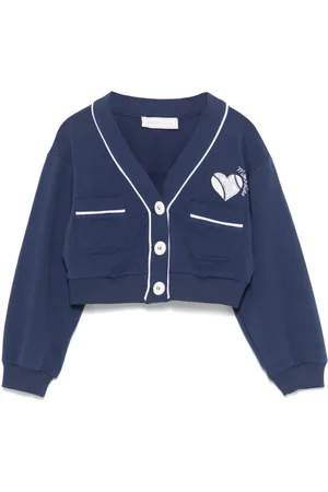 MONNALISA Felpa con ricamo cuore