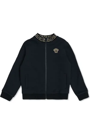 VERSACE Cardigan con ricamo Medusa