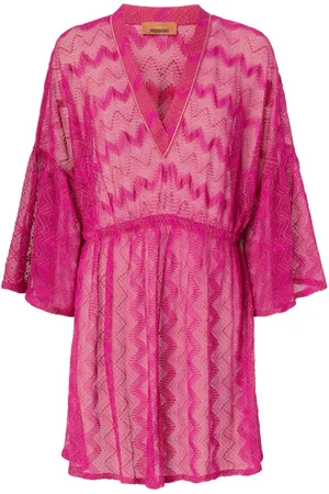 Missoni Abito corto con motivo zigzag
