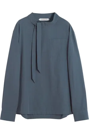 Lanvin Top con nodo sul collo