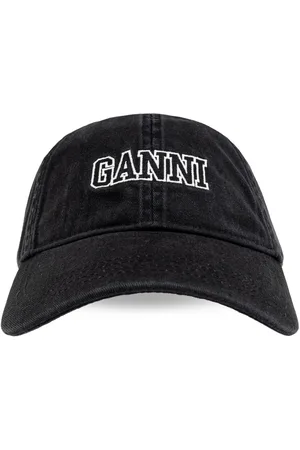 Ganni Cappello da baseball con ricamo