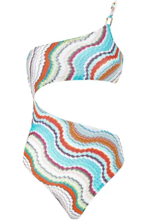 Missoni Costume intero con motivo a zigzag