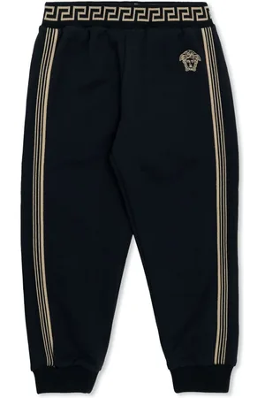 VERSACE Pantaloni sportivi con dettaglio Greca