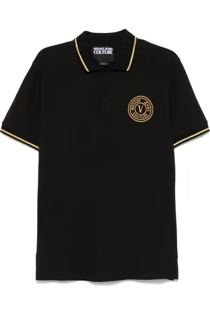 VERSACE Polo con ricamo
