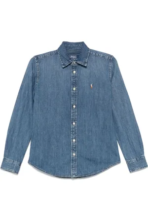 Ralph Lauren Camicia con ricamo Polo Pony