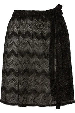 Missoni Minigonna con motivo a zigzag