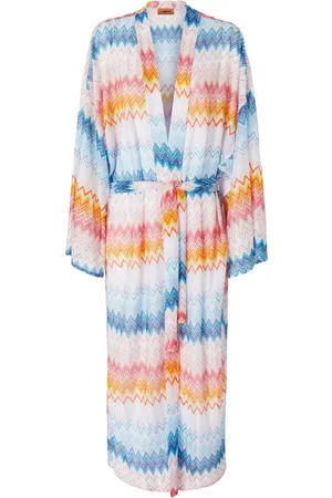 Missoni Copricostume lamé a zigzag