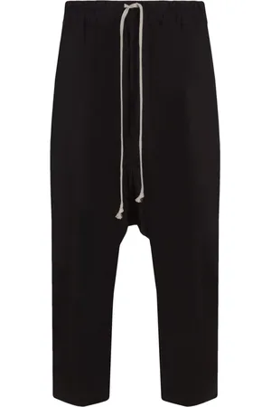 Rick Owens Pantaloni sportivi crop
