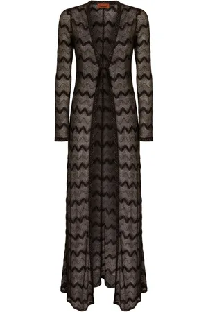 Missoni Copricostume lamé a zigzag