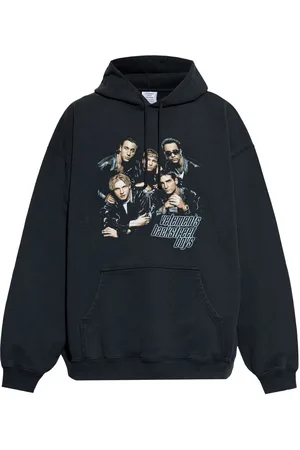 Vetements Felpa con stampa Backstreet Boys e cappuccio