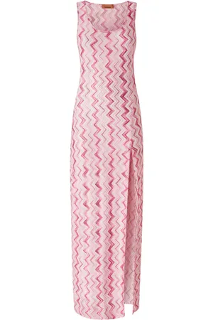 Missoni Copricostume con motivo a zigzag