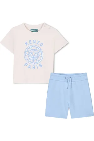 Kenzo Set con shorts e stampa logo