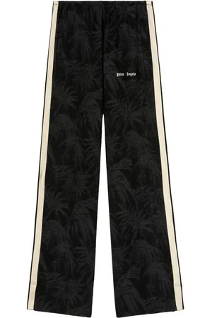 Palm Angels Pantaloni sportivi con motivo palme jacquard