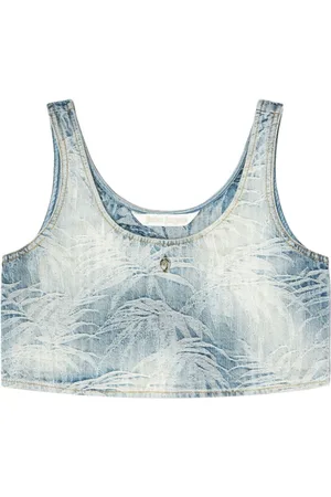 Palm Angels Top denim Palms