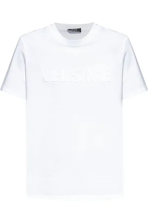 VERSACE T-shirt con frange