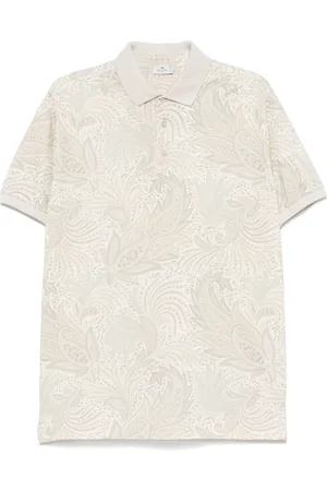 Etro Polo con stampa paisley