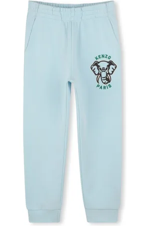 Kenzo Pantaloni sportivi con ricamo