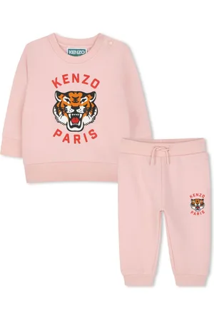 Kenzo Tuta sportiva con stampa Tiger