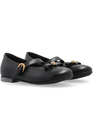 VERSACE Ballerine con placca logo