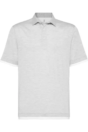 Brunello Cucinelli Polo a strati