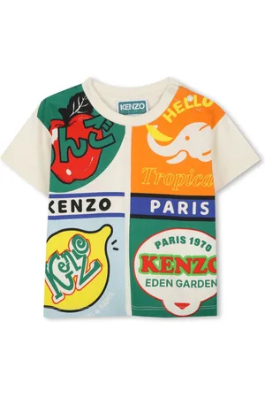 Kenzo T-shirt con stampa grafica