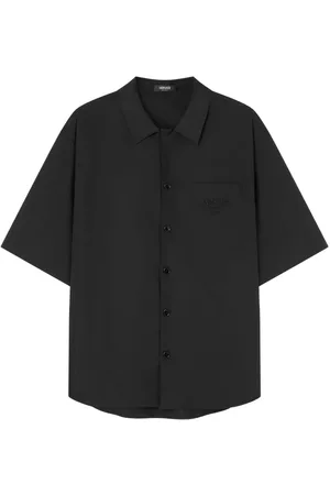 VERSACE Camicia Medusa Chains con ricamo