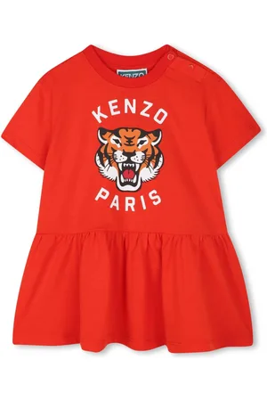 Kenzo Abito con stampa Tiger