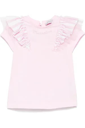 MONNALISA T-shirt con ruches