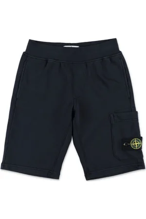 Stone Island Shorts con applicazione Compass