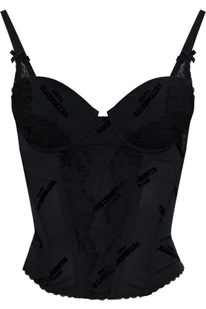 Vetements Corsetto con logo
