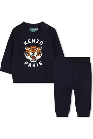 Kenzo Tuta sportiva con stampa Tiger