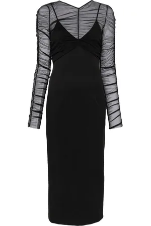 Patrizia Pepe Abito midi con design a strati