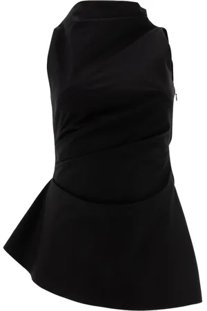 Alexander McQueen Top asimmetrico