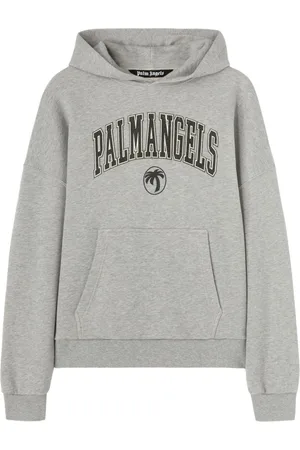 Palm Angels Felpa College Palm con cappuccio