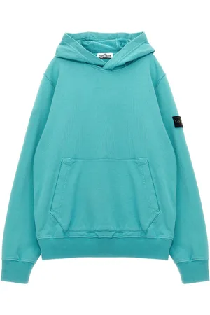 Stone Island Felpa con applicazione Compass