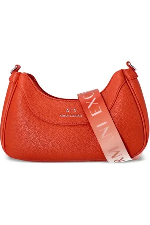 Armani Exchange Borsa a spalla con logo goffrato