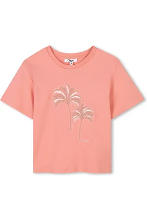 Chloé T-shirt con ricamo