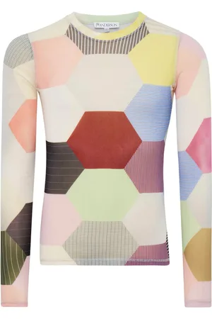 J.W.Anderson Top con design patchwork