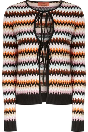 Missoni Cardigan con motivo a zigzag