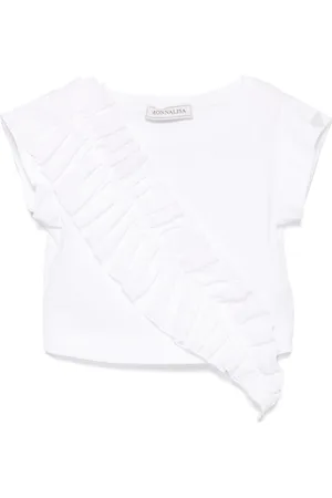 MONNALISA T-shirt con ruches