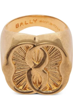 Bally Anello Emblem inciso
