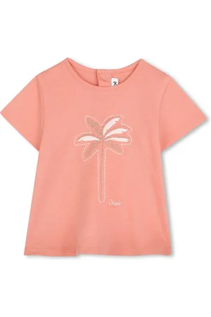 Chloé T-shirt con ricamo