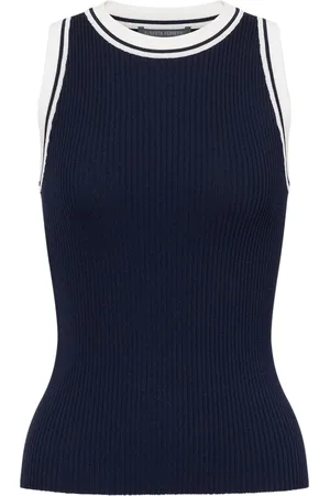 Alberta Ferretti Top a coste