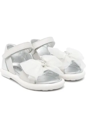 MONNALISA Sandali con placca logo